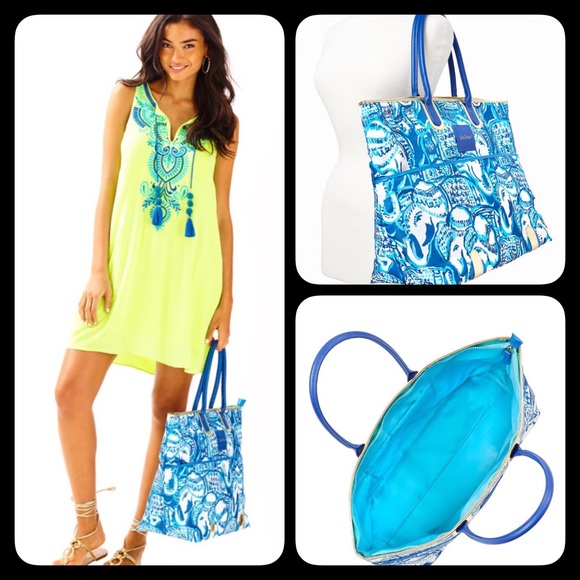 Lilly Pulitzer Handbags - NWT Lilly Pulitzer Jet-Set Weekender Tote
